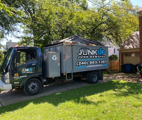 Yard waste removal and cleanup images junkUp Junk removal Rockville